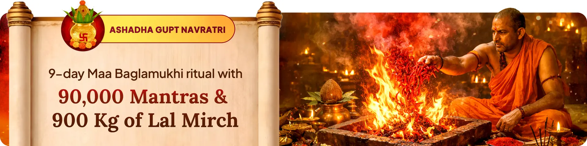 Sacred Pujas Banner