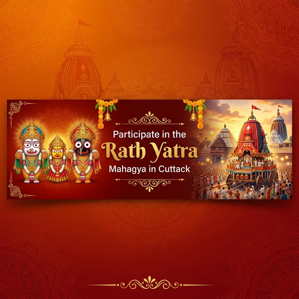 Jagannath Rath Yatra Banner