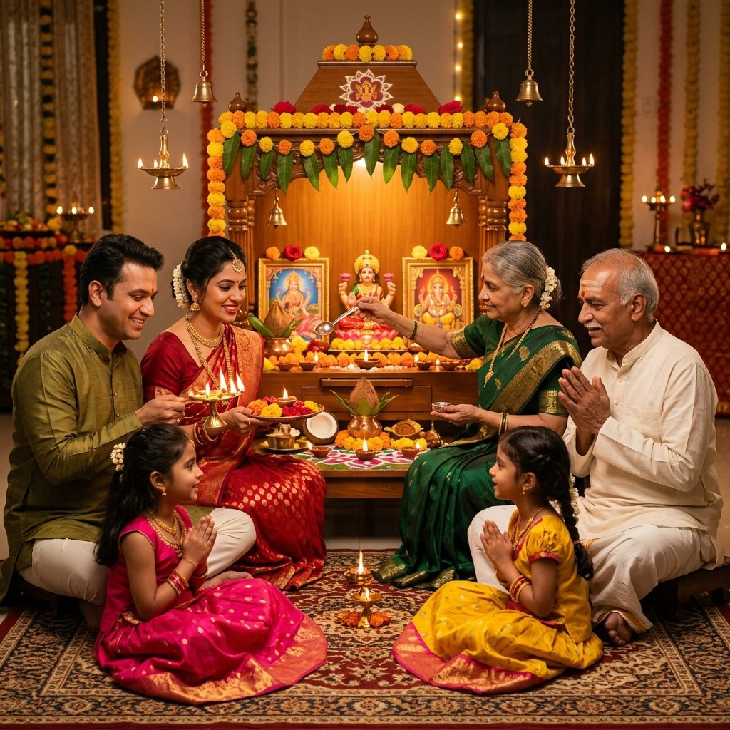 Sri Mandir Special Puja Family